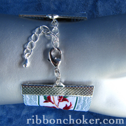 Ribbon Bracelet assembled by Rina Slayter of Twilight's Fancy